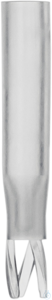 0.1 mL Polypropylen Mikroeinsatz f. weite Öffnung Außendurchmesser: 5.7 mm....