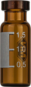 1.5 mL Rollrandflasche N 11 Außendurchmesser: 11.6 mm. Außenhöhe: 32 mm...