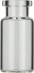 10 mL Headspace Rollrandflasche N 20 Außendurchmesser: 22.5 mm. Außenhöhe: 46...