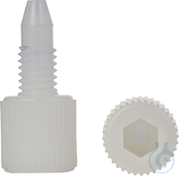 Säulenverschlussschraube 1/16'' Kunststoff (farblos)  VE=4 Stück...