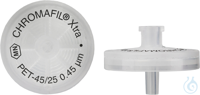 CHROMAFIL® Xtra Einmalfilter PET-45/25 Polyester. 0.45 µm. 25 mm. farbloses...