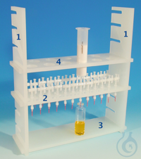 CHROMABOND Sammelgestell mit 24 Positionen für CHROMABOND XTR Säulen inkl. 24...