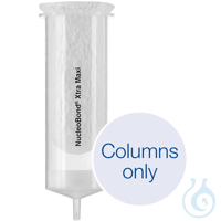 NucleoBond Xtra Maxi Columns (10) NucleoBond Xtra Maxi Columns with inserted...