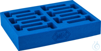 MN Bead Tube Holder (1) Blue rubber-foam adapter for processing Bead Tubes...