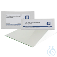 Glasplatten m.Celluloseschichten Typ CEL 300-10 UV 254.10x20 mm VE=50  VE=50...