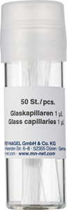 Glaskapillare 1 µl VE=3x50  VE=150 Stück Glaskapillare 1 µl VE=3x50  VE=150...