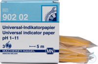 Universal-Indikatorpapier pH 1-11 Testpapier - Nachfüllpackung à 3 Rollen -...
