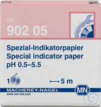 Spezial-Indikatorpapier pH 0.5-5.5 Testpapier Messbereich: pH...