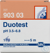 DUOTEST pH 3.5 - 6.8 Rolle à 5 m Länge. Breite: 10 mm  VE=1 Roll DUOTEST pH...
