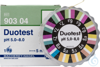 DUOTEST pH 5.0 - 8.0 Rolle à 5 m Länge. Breite: 10 mm  VE=1 Roll DUOTEST pH...