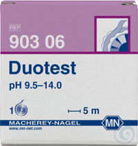 DUOTEST pH 9.5 - 14.0 Rolle à 5 m Länge. Breite: 10 mm  VE=1 Roll DUOTEST pH...