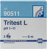 TRITEST L pH 1 - 11 Nachfüllpackung à 3 Rll.  VE=3 Roll TRITEST L pH 1 - 11...