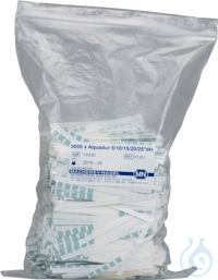 AQUADUR-Teststäbchen Abstufung: 5 - >10 - >15 - >20 - >25 Grad dH Beutel à...