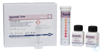 Quantofix® Teststäbchen. Zink Chemie - Testsatz. UN 3316. 9. II. (E) Dose mit...