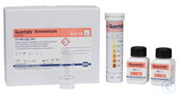 QUANTOFIX Ammonium Teststäbchen 6 x 95 mm Messbereich: 0-10-25-50-100-200-...