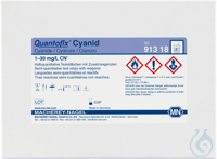 QUANTOFIX Cyanid Teststäbchen 6 x 95 mm Messbereich: 0-1-3-10-30 mg/L CN- Pg....