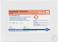 QUANTOFIX Calcium Teststäbchen 6 x 95 mm Messbereich: 0-10-25-50-100 mg/L...
