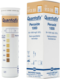 QUANTOFIX Peroxid 1000 Teststäbchen 6 x 95 mm Messbereich: 0-50-150-300-500-...
