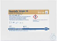 QUANTOFIX Arsen 10 Teststäbchen 6 x 95 mm Messbereich:...