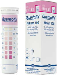 Quantofix® Teststäbchen. Nitrat 100 6x95 mm. Dose mit 100 Teststreifen...