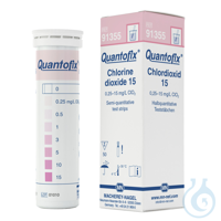 QUANTOFIX Chlordioxid 15 Teststäbchen 6 x 95 mm Messbereich:...