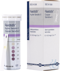 halbquantitative Teststreifen QUANTOFIX Kupfer Sensitiv 5. Kupfer - 0 ? 0.1 ?...