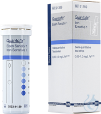 Quantofix Eisen Sensitiv 1 Teststreifen 7x60 mm Messbereich:...