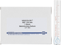 VISOCOLOR Kalium Messröhrchen 2-15 mg/L K  VE=1 Stück VISOCOLOR Kalium...