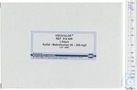 VISOCOLOR Sulfat Messröhrchen 25-200 mg/L SO4  VE=1 Stück VISOCOLOR Sulfat...