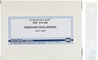 VISOCOLOR Glasküvette 10 mL graduiert  VE=1 Stück VISOCOLOR Glasküvette 10 mL...