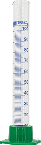VISOCOLOR Bodenkoffer Meßzylinder 100 mL mit Fuß. Packung à 2 Stück  VE=2...