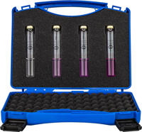 Farbige Referenzstandards zur Überprüfung des Photometers (0-4 mg/L Cl2)...