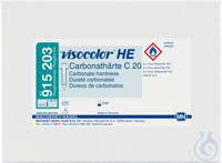 VISOCOLOR HE Carbonathärte C 20 Titrimetrisches Testbesteck - Nachfüllpackung...