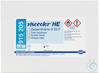 VISOCOLOR HE Gesamthärte H 20 F Titrimetrisches Testbesteck - Nachfüllpackung...