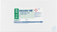 VISOCOLOR HE Sulfit SU 100 Titrimetrisches Testbesteck - Nachfüllpackung -...