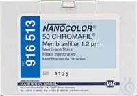 CHROMAFIL Membranfilter 1.2 µm für NANOCOLOR Membranfiltrationssatz Nachfüll...