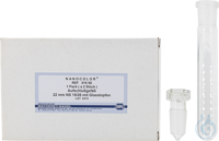 NANOCOLOR Aufschlußgefäß 22 mm mit Glasstopfen.  VE=2 Stück NANOCOLOR...