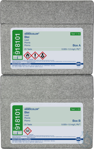 NANOCOLOR Blei (ohne CCl4) Rechteckküvettentest (zusätzlich ist...