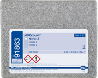 NANOCOLOR Nitrat Z Rechteckküvettentest Messbereich: 0.02-1.0 mg/L NO3-N...