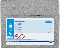 NANOCOLOR Sulfid Rechteckküvettentest Messbereich: 0.01-3.0 mg/L S2- Pg. à...