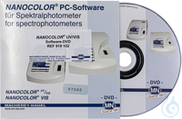 Software zur Übertragung und Bearbeitung von Daten und Spektren für NANOCOLOR...