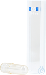 Quarzglasküvette. 2 mm Schichtdicke. für NANOCOLOR® UV/VIS und NANOCOLOR®...