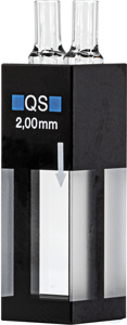 NANOCOLOR Durchflussküvette. Quarzglas Schichtdicke: 2 mm  VE=1 Stück...