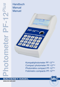Handbuch für Photometer PF-12 Plus  VE=1 Stück Handbuch für Photometer PF-12...