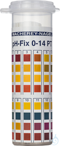 pH-Fix 0-14 PT Indikatorstäbchen in Plastik-Runddose mit Schnappdeckel...
