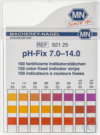 pH-Fix 7.0-14.0 Indikatorstäbchen Messbereich: pH...