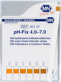 pH-Fix-Indikator-Stäbchen 4.0-7.0 VE=100  VE=100 Stück...