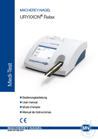 Bedienungsanleitung für URYXXON Relax DE/EN/FR/ES mit Quick-Guide  VE=1 Stück...