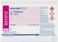 VISOCOLOR ECO Calcium Titrimetrisches Testbesteck Messbereich: 1 Tropfen = 5...