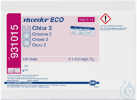VISOCOLOR ECO Chlor 2. frei und gesamt Kolorimetrisches Testbesteck...